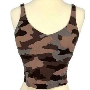 Lululemon Align Tank Heritage 365 Camo Dusty Bronze Multi 4 Scoop Neck Yoga Gym